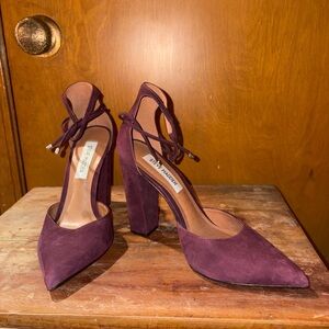 Steve Madden Women's Plum Suede Heels